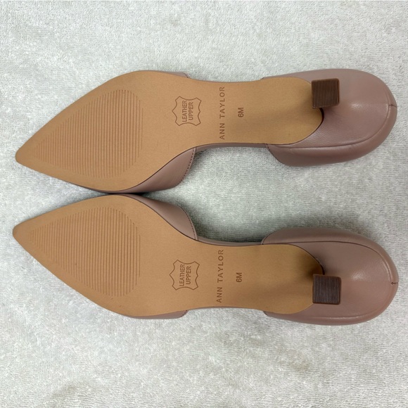 Ann Taylor, Leather Pump, Soft Blush, 6M, Never Used - Picture 3 of 3
